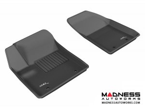Chrysler 200 Floor Mats (Set of 2) - Front - Black by 3D MAXpider (2012-2014)